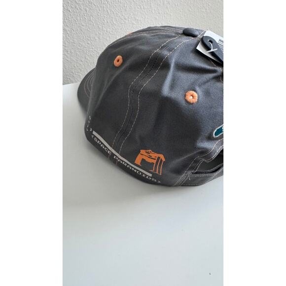 Disney Parks Tron Flynn's Top Score Club Gray Hat Baseball Cap Adult Size NEW - Picture 3 of 3